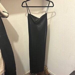 BEBE satin dress